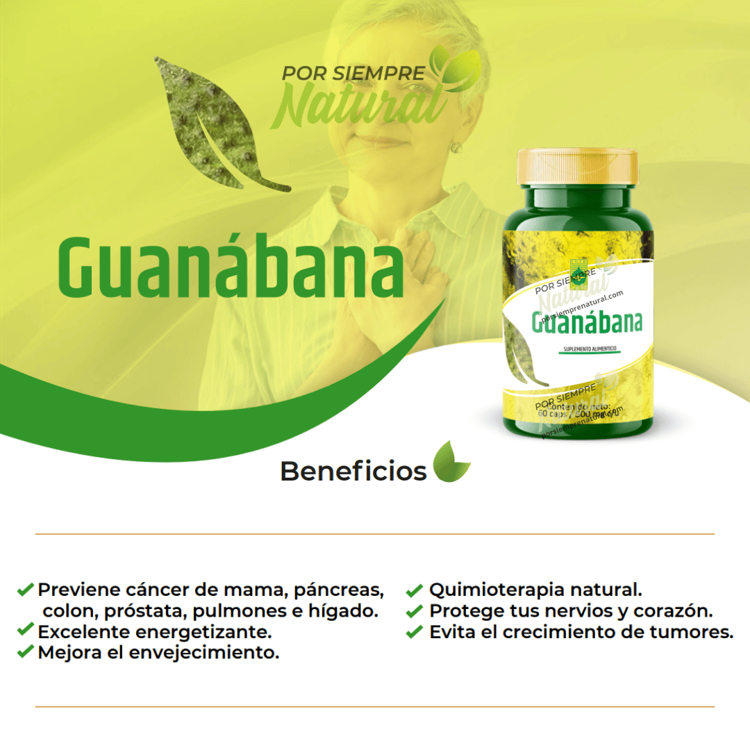 Guanábana 60 Cápsulas