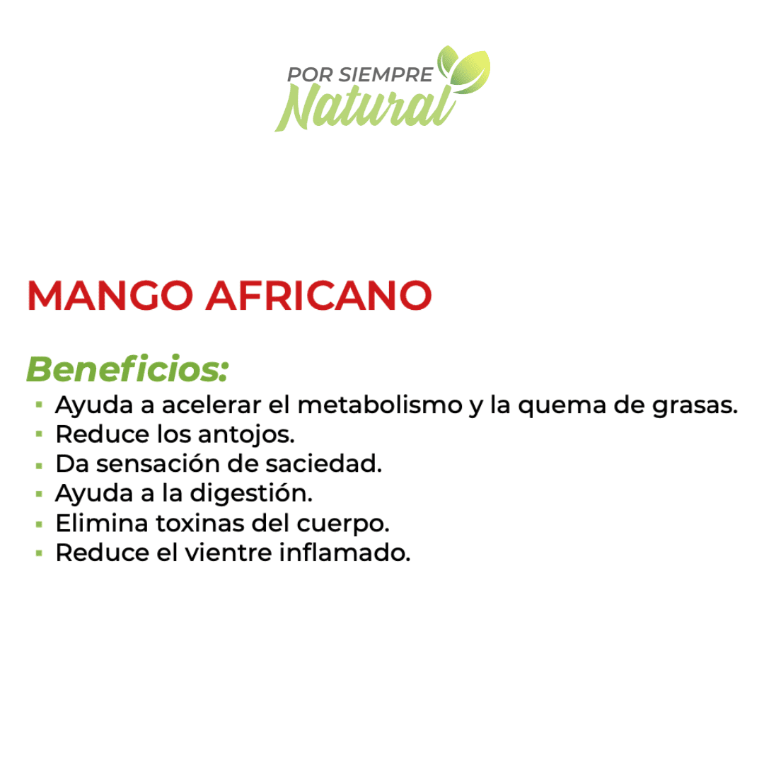 Mango Africano 30 Cápsulas