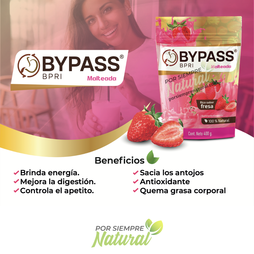 Bpass BPRI Malteada Fresa 400g