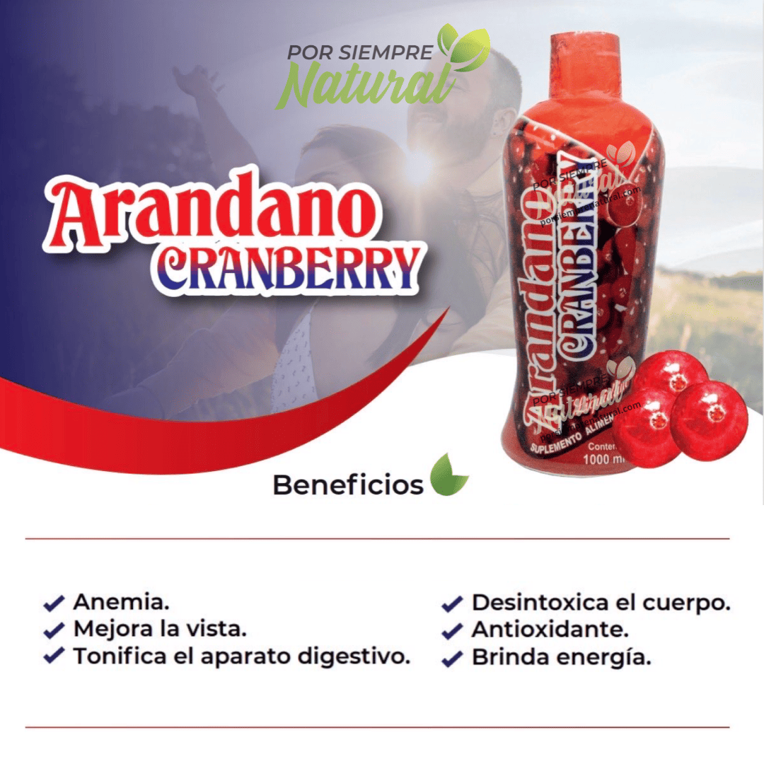 Arándano Cranberry Tónico 1L
