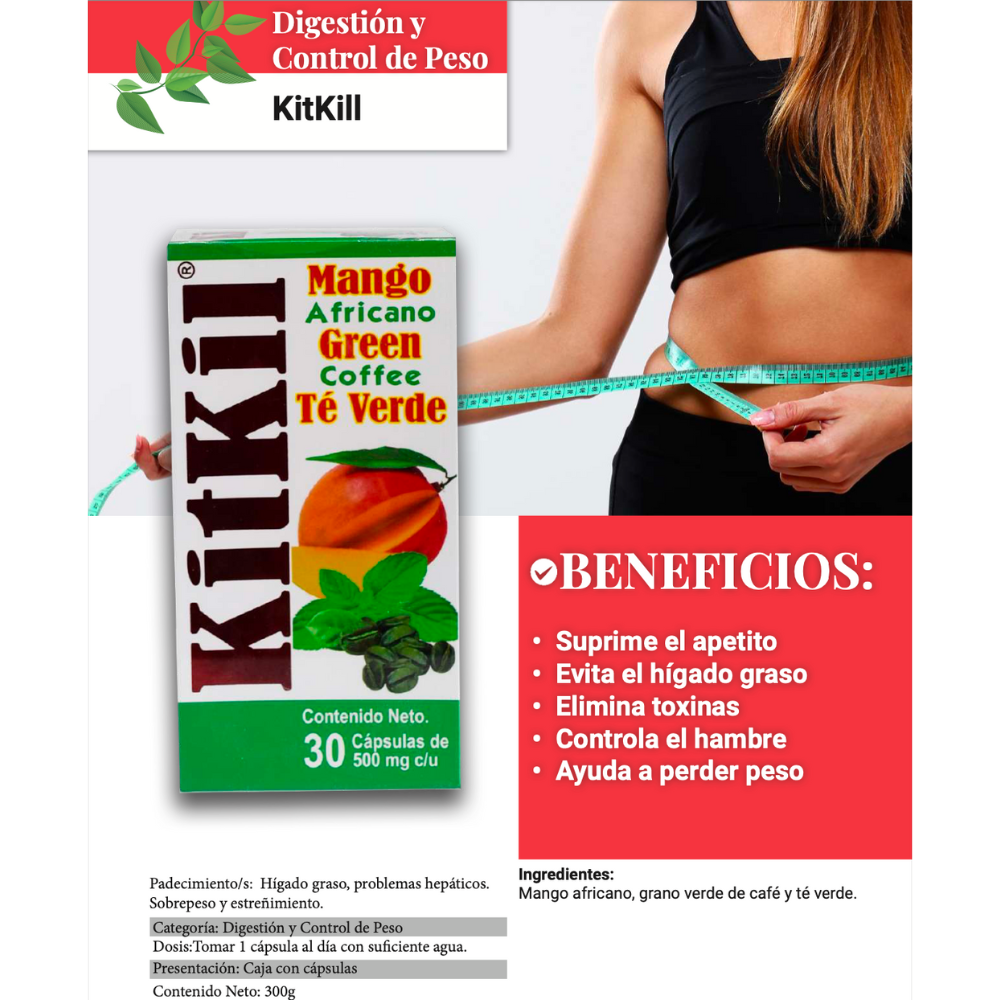 KitKill 30 Cápsulas