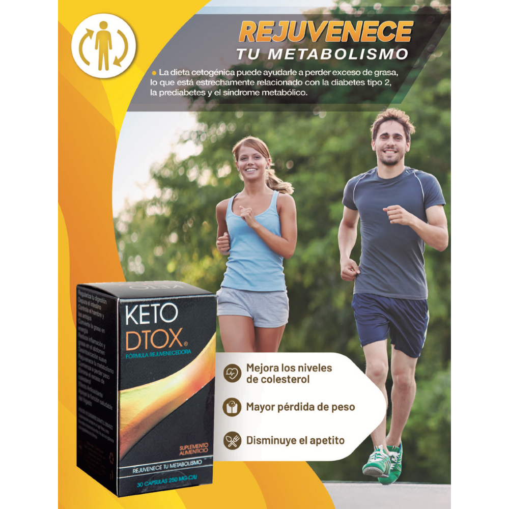 Keto Detox 30 Cápsulas