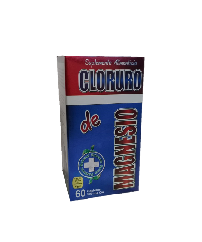 Cloruro de Magnesio 60 Capletas
