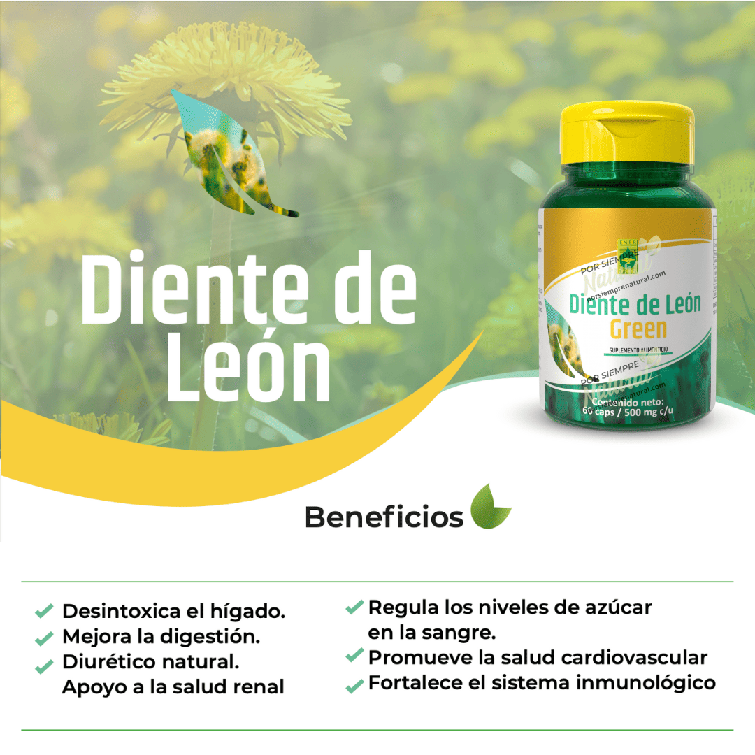 Diente de Léon 60 Cápsulas