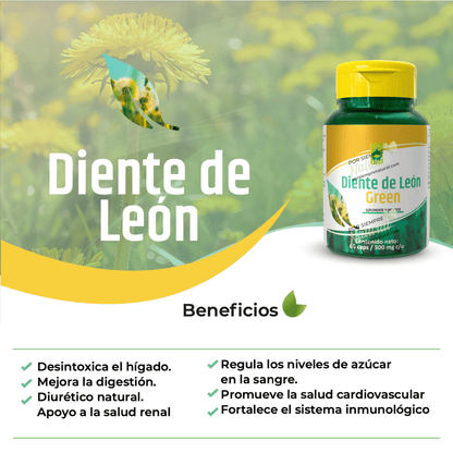 Diente de Léon 60 Cápsulas
