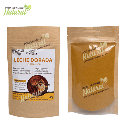 Leche Dorada Orgánica Polvo 100g