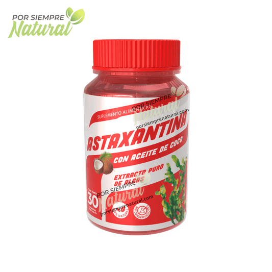 Astaxantina 30 Cápsulas