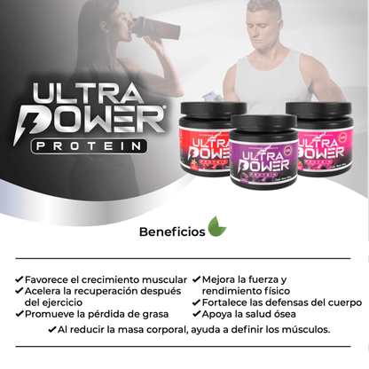 Ultra Power Protein 500g Sabor Vainilla