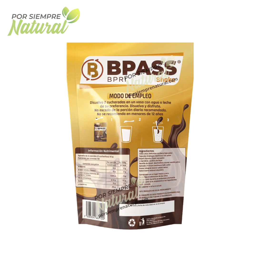 Bpass BPRI Malteada Chocolate 400g