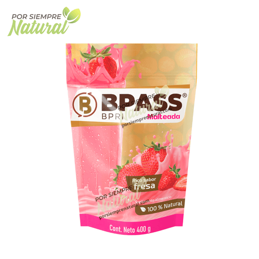 Bpass BPRI Malteada Fresa 400g