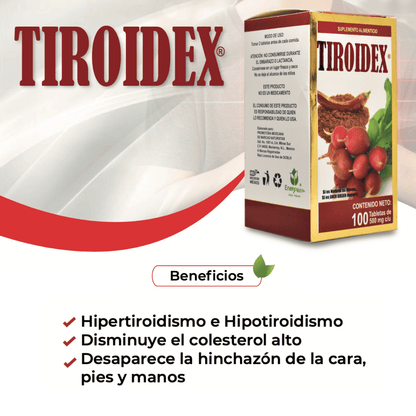 Tiroidex 100 Tabletas