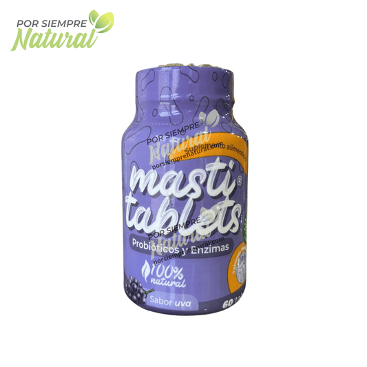 Masti Tablets Probióticos y Enzimas 60 Tabletas