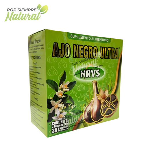 Ajo Negro Ultra Nervios 60 Cápsulas