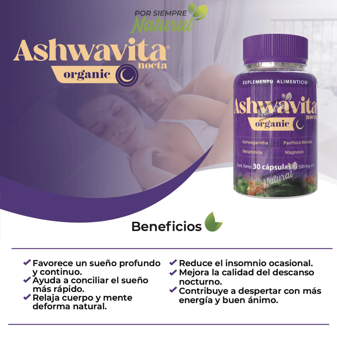 Ashwavita Nocta 30 Cápsulas