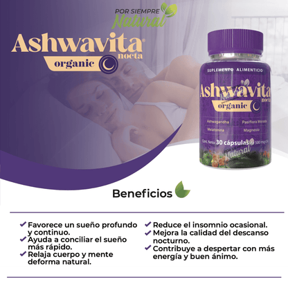 Ashwavita Nocta 30 Cápsulas