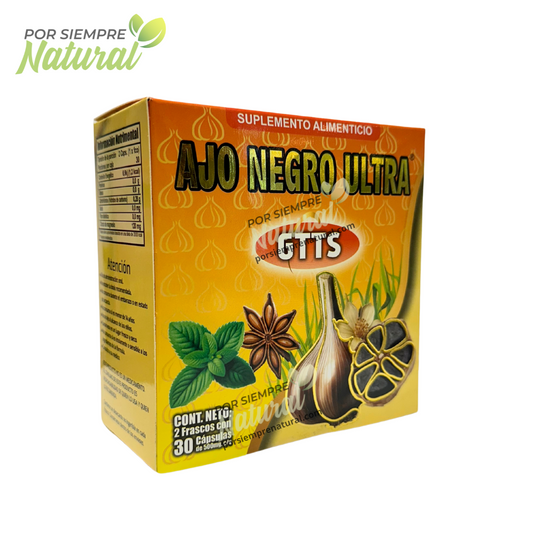 Ajo Negro Ultra Gastritis 60 Cápsulas