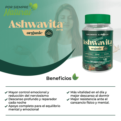 Ashwavita Zen 30 Cápsulas