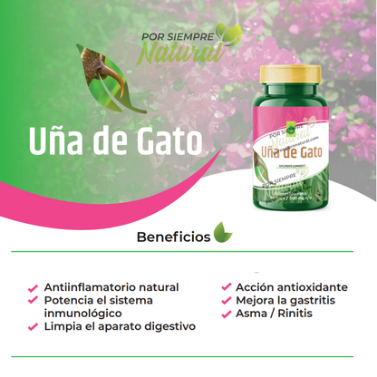 Uña de Gato 60 Cápsulas