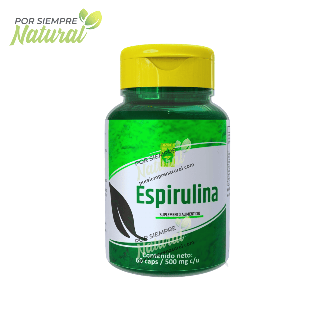 Espirulina 60 Cápsulas