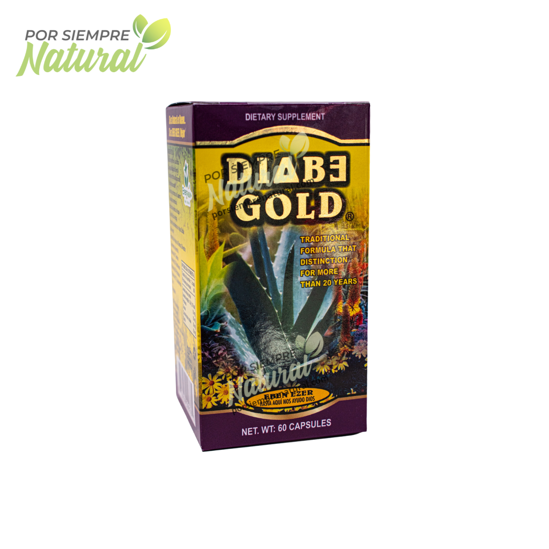 Diabe Gold 60 Cápsulas – Por Siempre Natural
